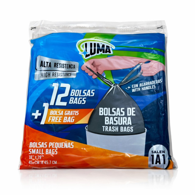 Bolsa con amarre 18x18