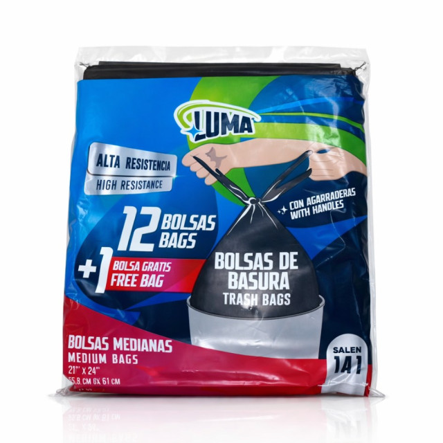 Bolsa con amarre 22x24