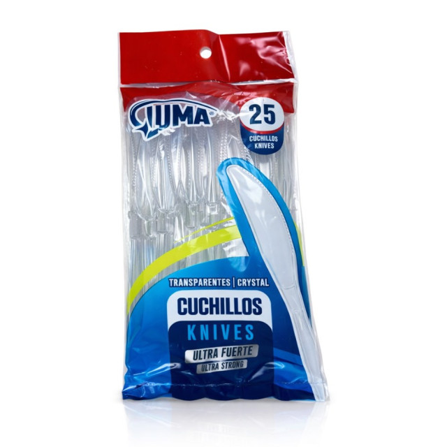 Cuchillo transparente